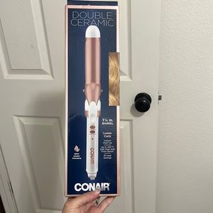Double ceramic conair hair curler